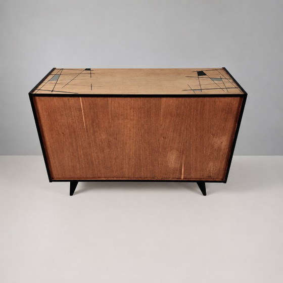 Vintage White Commode in Oak, 1960s – Sideboard, Wood (photo 5 of 8)