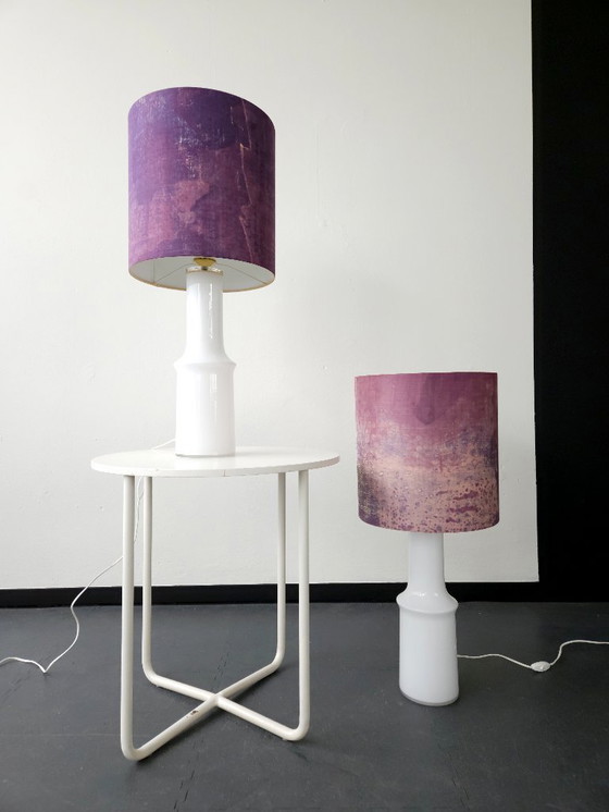 Image 1 of Beautiful table lamp by Gert Nyström with original lampshade, 1960s lamp; 2 available!