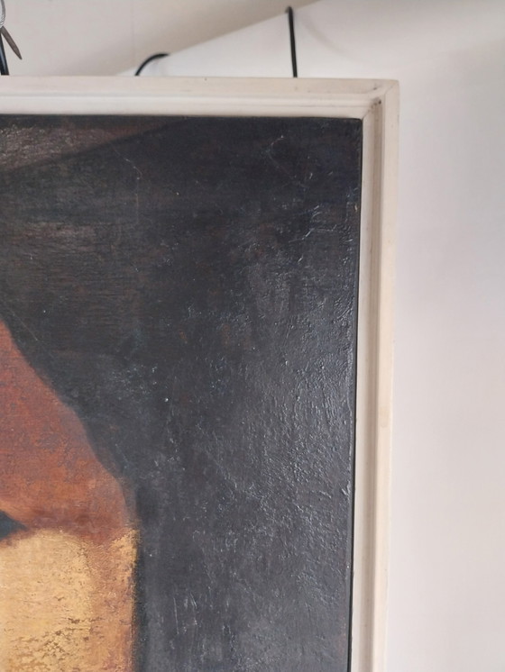 Image 1 of 1 x cuadro señoras estilizadas firmado