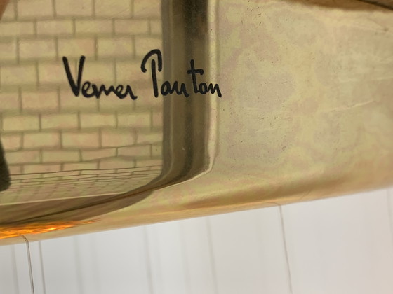 Image 1 of Verpan spiral sp1hanglamp goud kleur 