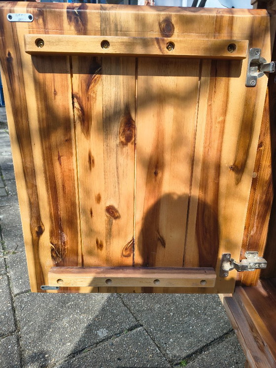 Image 1 of Solid teak sideboard
