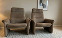 2 x De Sede Exclusiv DS-50 incl. table basse