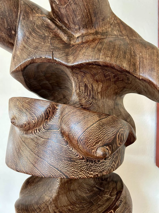 statue of a torso man – Beeldhouwkunst, Hout (photo 13 of 17)