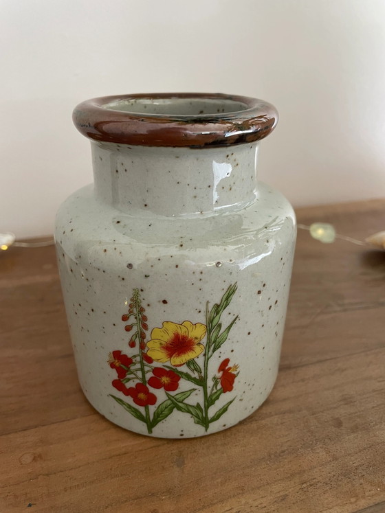 Vintage stoneware pot – Plant pot (photo 2 of 3)