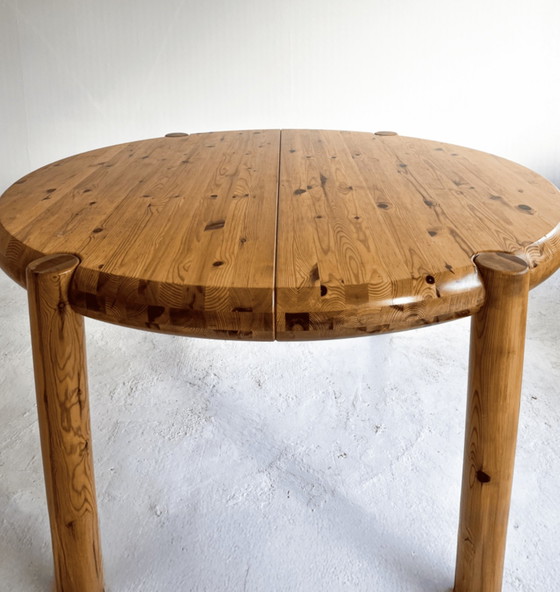 Image 1 of Table à Manger Extensible en Pin par Rainer Daumiller