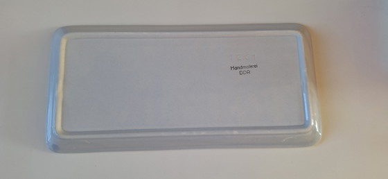 Image 1 of Handbemalte DDR-Servierschale