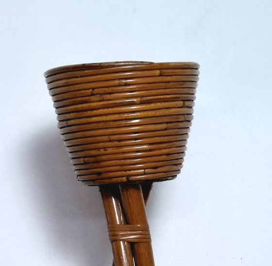 Image 1 of Originale Tasche aus Bambus aus den 70er Jahren.