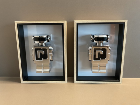 2 Flaconi Robot Rabanne Phantom ART 3D – Paco Rabanne, Oggetti decorativi, Legno, Vetro (photo 8 of 15)