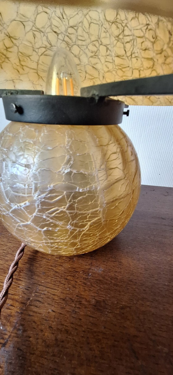 Image 1 of Art Deco Glaslampe aus Frankreich