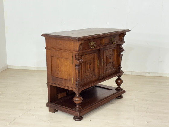 Image 1 of Gründerzeit Vertiko / Kommode / Wohnzimmerschrank – um 1880