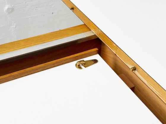 Image 1 of Skandinavischer Tisch mit weisser Laminatplatte, 1970er Jahre