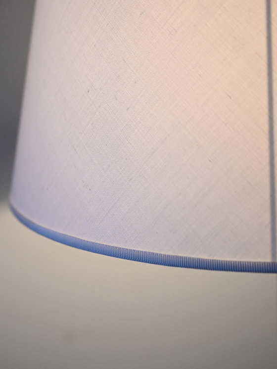 Image 1 of Lámpara de mesa danesa de teca torneada de los años 50/60