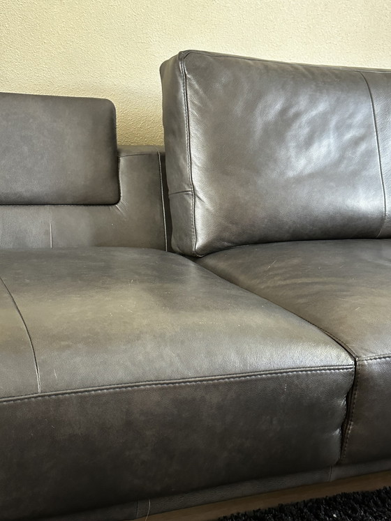 Image 1 of Bert Plantagie 3-Seater Leather Sofa