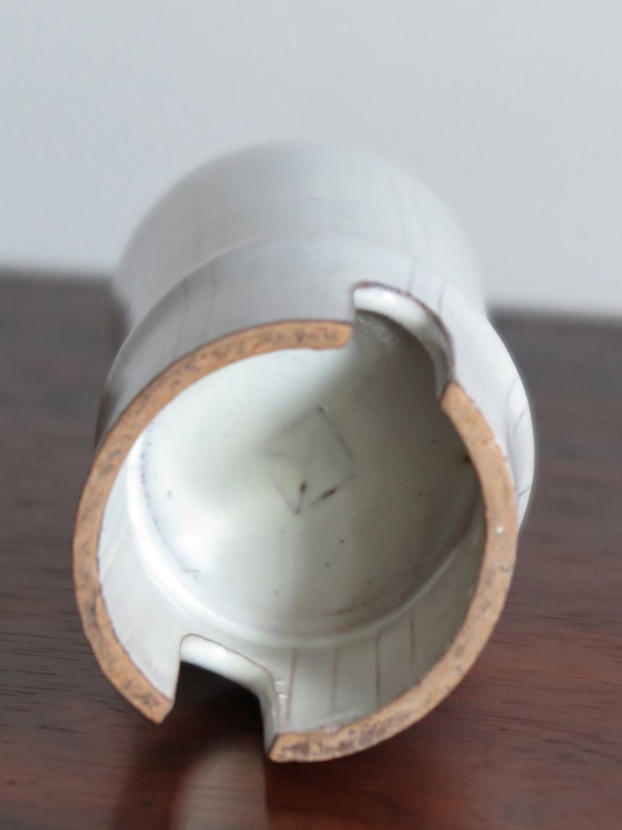 Vaso e piatti in ceramica di Alessio Tasca, anni '70, set di 6 – Accessori da tavola (photo 11 of 17)