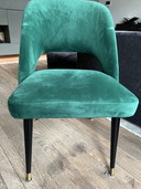 Eichholtz Dining Room Chairs, Model Cliff & Matching Bar Stools