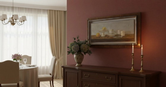 Image 1 of Alicia Grau (Oil On Canvas, 33 X 81 Cm) “Still Life With Fruit”