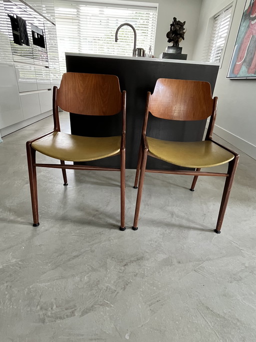 2èmes chaises de salle à manger par Hartmut Lohmeyer