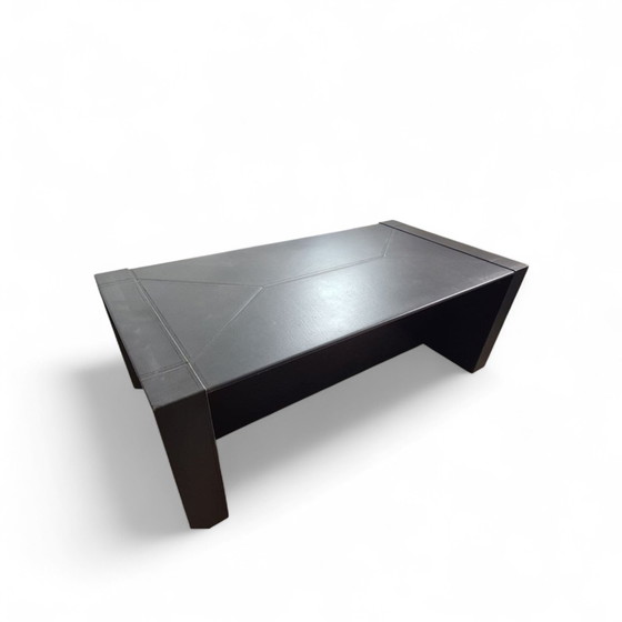 Image 1 of Juego completo de escritorio de cuero - Guido Faleschini - (7 piezas)