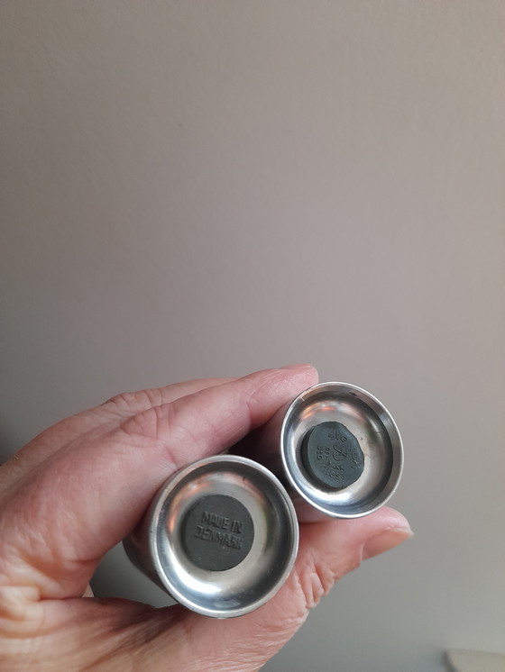 Image 1 of Pimienta y sal Arne Jacobsen para Stelton Dinamarca 