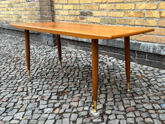 Image 1 of Tavolino da caffè/tavolino da surf svedese in teak di metà secolo