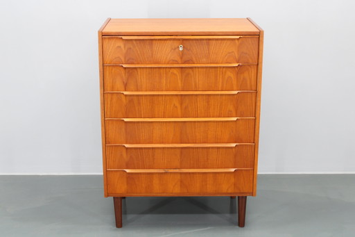 1960S Danish Teak Chest Of Drawers