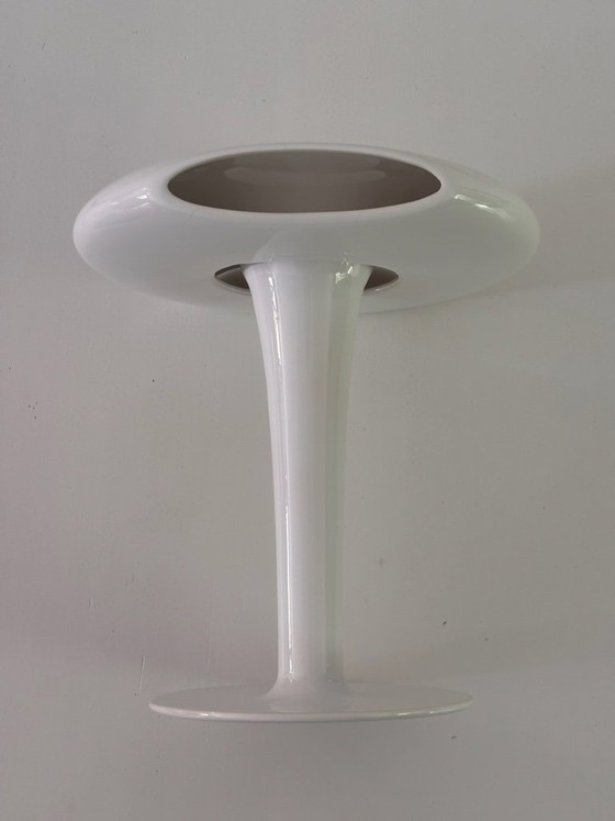 Image 1 of Marc Newson Sci-Fi Vase for Cor Unum, 1993, White Glazed Ceramic, New in Original Box, Signed