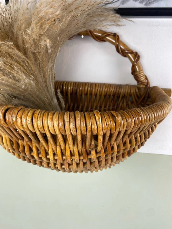 Panier mural en osier – Objets déco, Wicker, Rattan (photo 8 of 13)