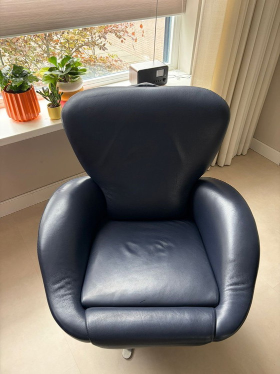 Cassina K10 Dodo – Set mit 2 Designerstühlen – Stühle und Loungesessel, Leather, Metal (photo 2 of 7)