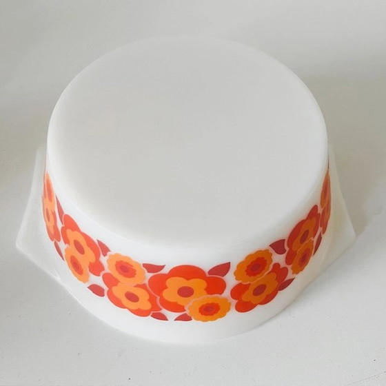 Image 1 of Vintage Arcopal France Lotus oven dish 26 cm 1970s