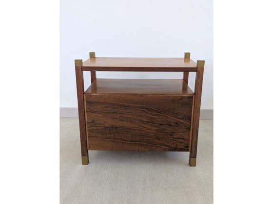 Image 1 of Pair of rosewood bedside tables by Renzo Zavanella (1930s)