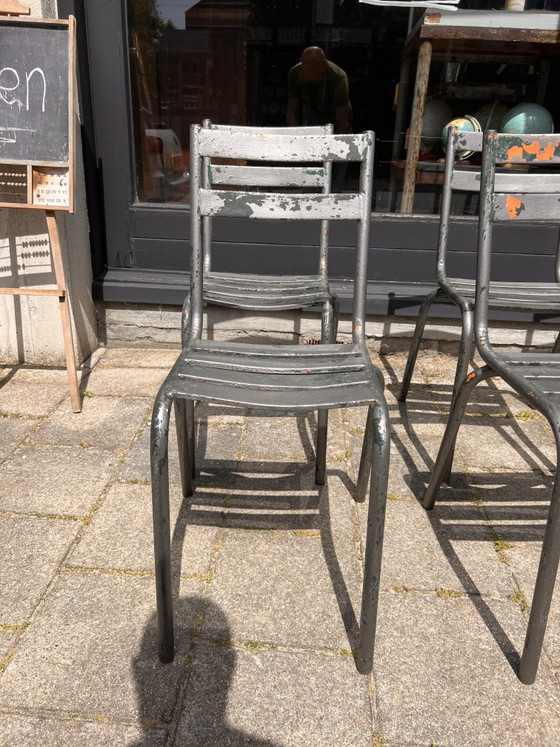 Image 1 of 6 Franse horeca stoelen 