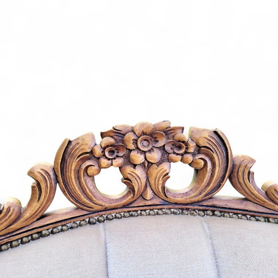 Image 1 of Elegante set da salotto in stile barocco francese