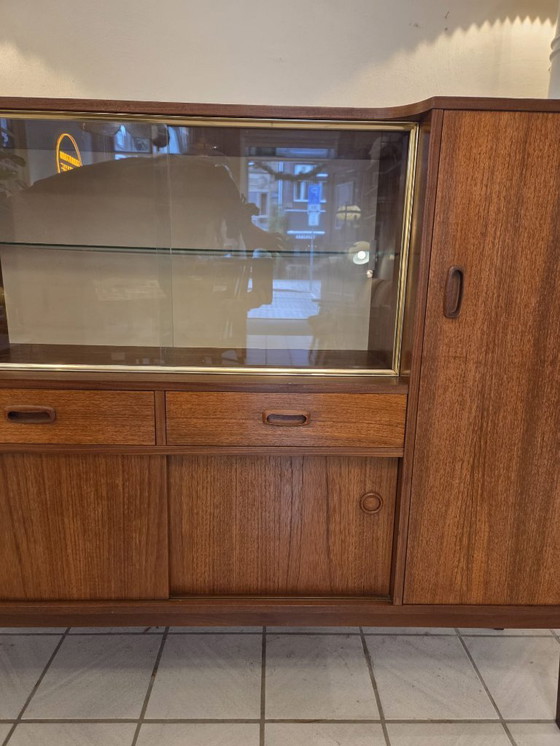 Image 1 of Vintage Highboard/sideboard, Teak, Netherlands 1960s
