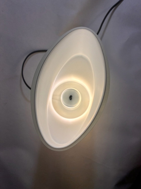 Habitat FLORE Table Lamp – French Design – Opal White – Glass (photo 8 of 10)
