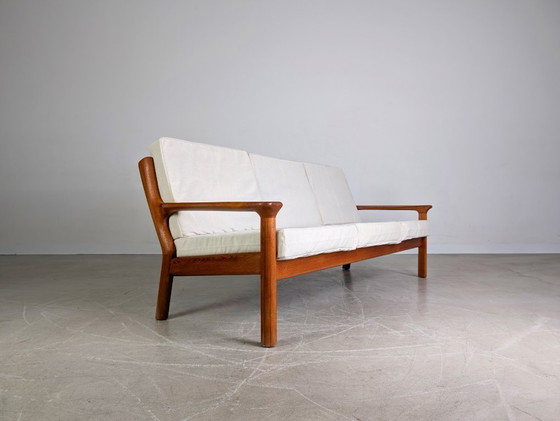 Image 1 of Original Juul Kristensen Midcentury Canapé Glostrup Teck 1960