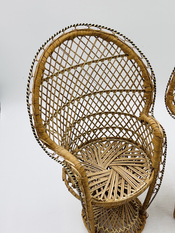 Image 1 of Lot de Deux Fauteuils pour Poupée