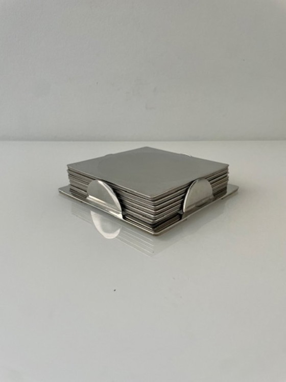 Image 1 of Sottobicchieri Ikea Groggy (6 pezzi) con supporto