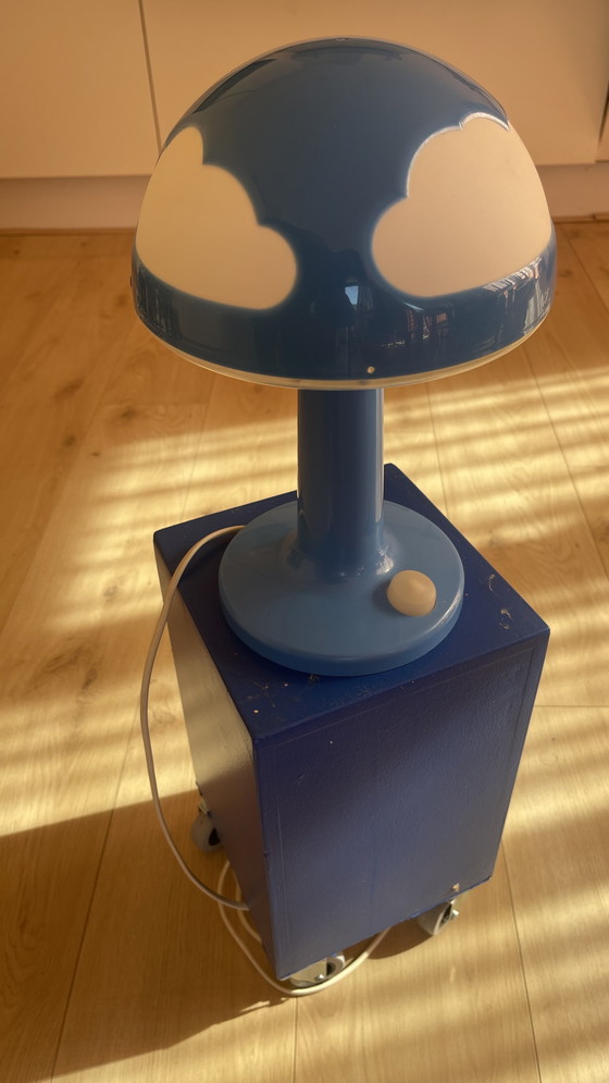 Image 1 of IKEA Skojig Blauwe Wolklamp