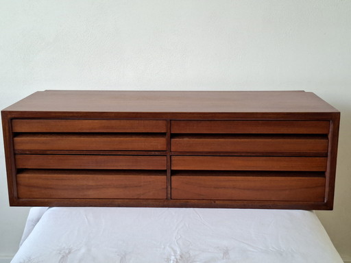 Poul Cadovius Royal System Chest of Drawers 4 Drawers – Teak – Denmark – 80 cm