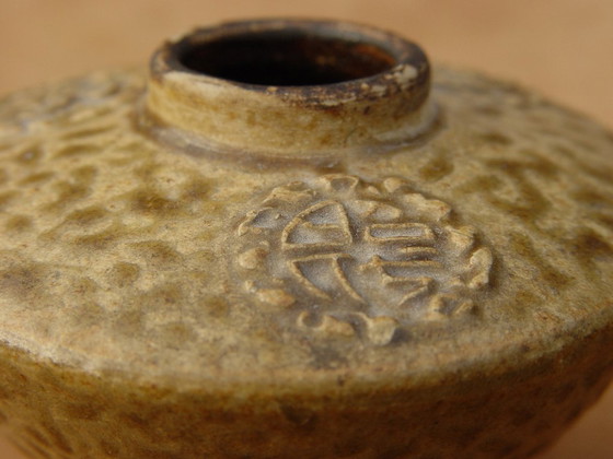 Image 1 of Studio Pottery, Kunstenaarsvaas, Japan, exceptional glaze