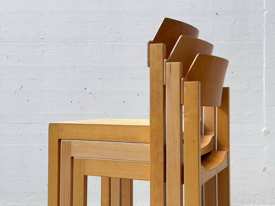 Image 1 of Set aus 6 Stühle Modell Canto von Rainer Schell für Möbel Schlapp, 1960er Jahre