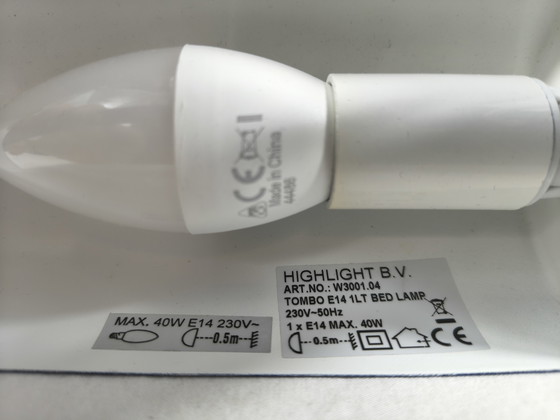 Image 1 of Applique murale, lampe de chevet, projecteur Tombo