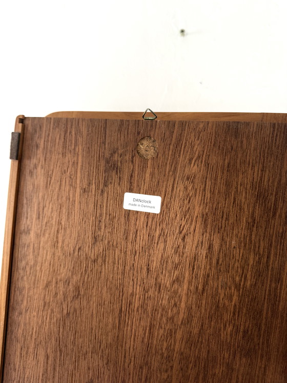 Image 1 of Vintage teak wall clock, DANclock ‘70