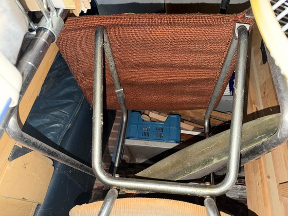 Fauteuil tubulaire patiné 2 Bas Van Pelt en métal et sisal – Textile (photo 18 of 18)