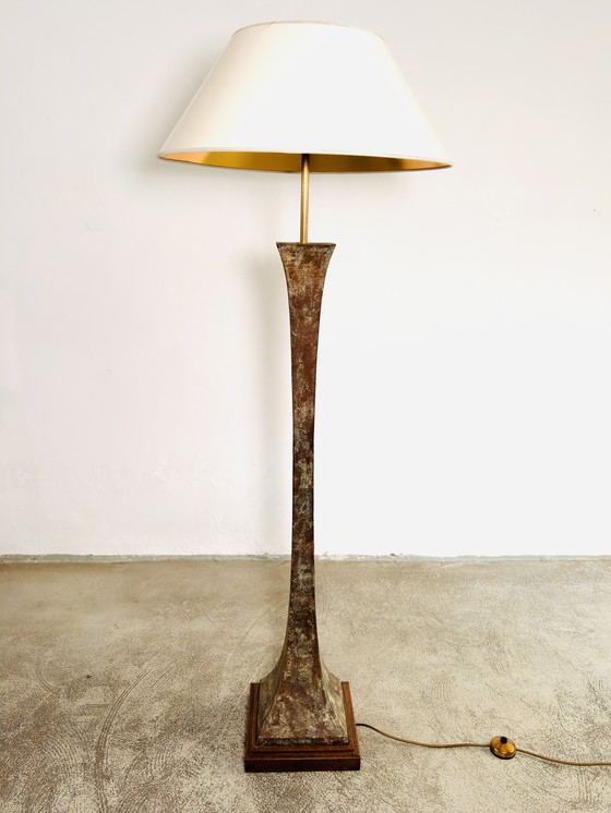Image 1 of BRONZE-BODENLAMPE VON STEWART ROSS JAMES FÜR HANSSEN LIGHTING, VEREINIGTE STAATEN, 1960er Jahre