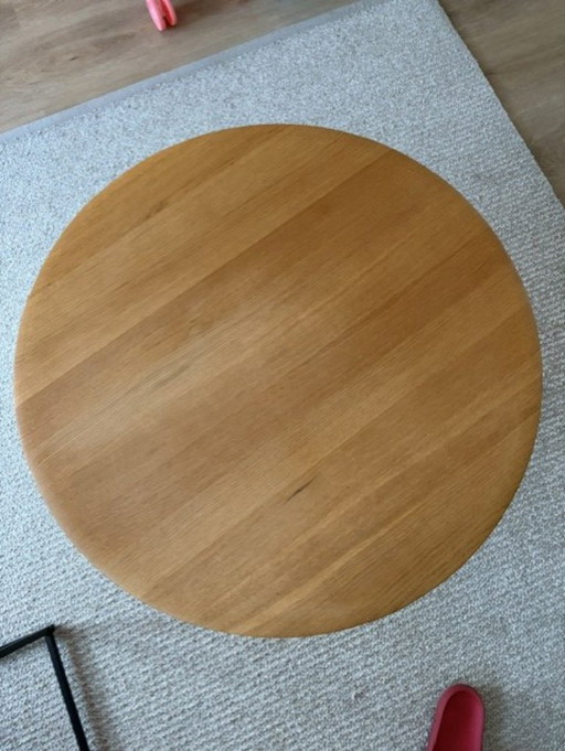 E021 EOOS / Carl Hansen & Son chêne huilé ( 80cm ) – Carl Hansen & Søn, salontafels, Metal, Wood (photo 2 of 5)