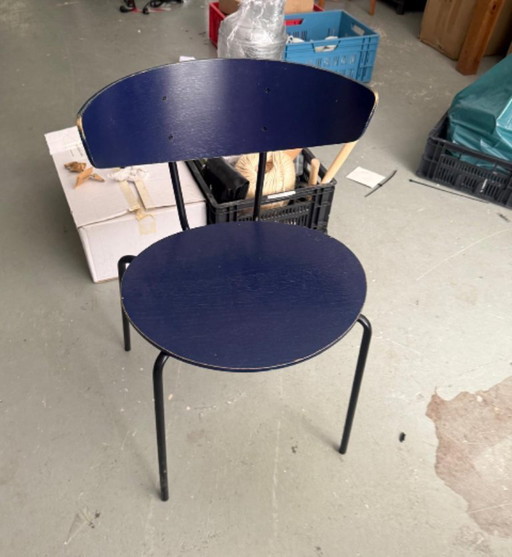 6x Ferm Living Herman Chair – Oak/Blue