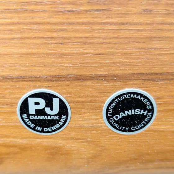 Set di 3 Poltrone Ole Wanscher Senator Highback Poul Jeppesen Ottomano – Legno (photo 9 of 14)