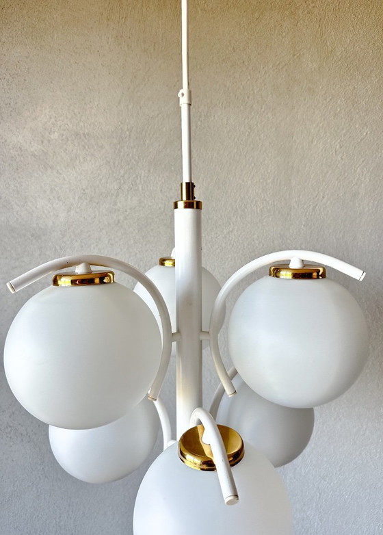Lampada a Sospensione Vintage Spoetnik Ricahard Essig – Richard Essig, Lampade a sospensione, Glass, Metal (photo 6 of 11)