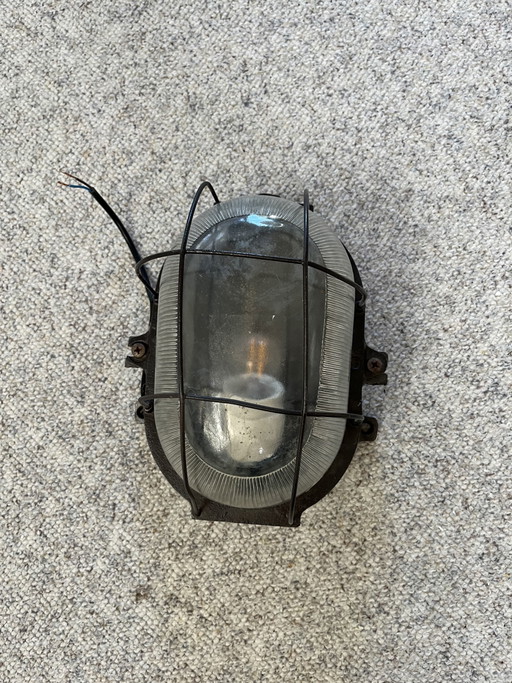 Vintage factory lamp